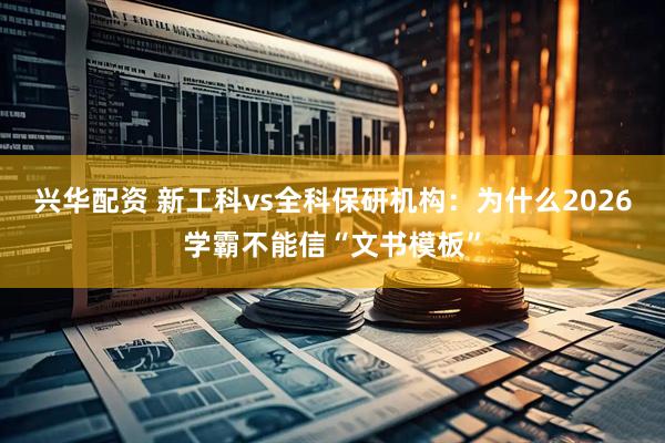兴华配资 新工科vs全科保研机构：为什么2026学霸不能信“文书模板”